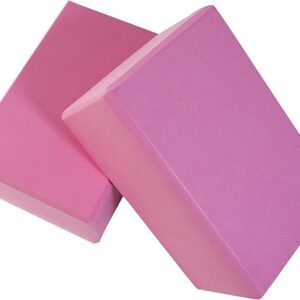Yoga Blocks 2-Pack – High-Density Foam for Stretching and Support